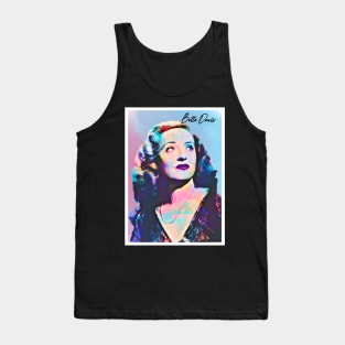 Poster Art Bette Davis Tank Top